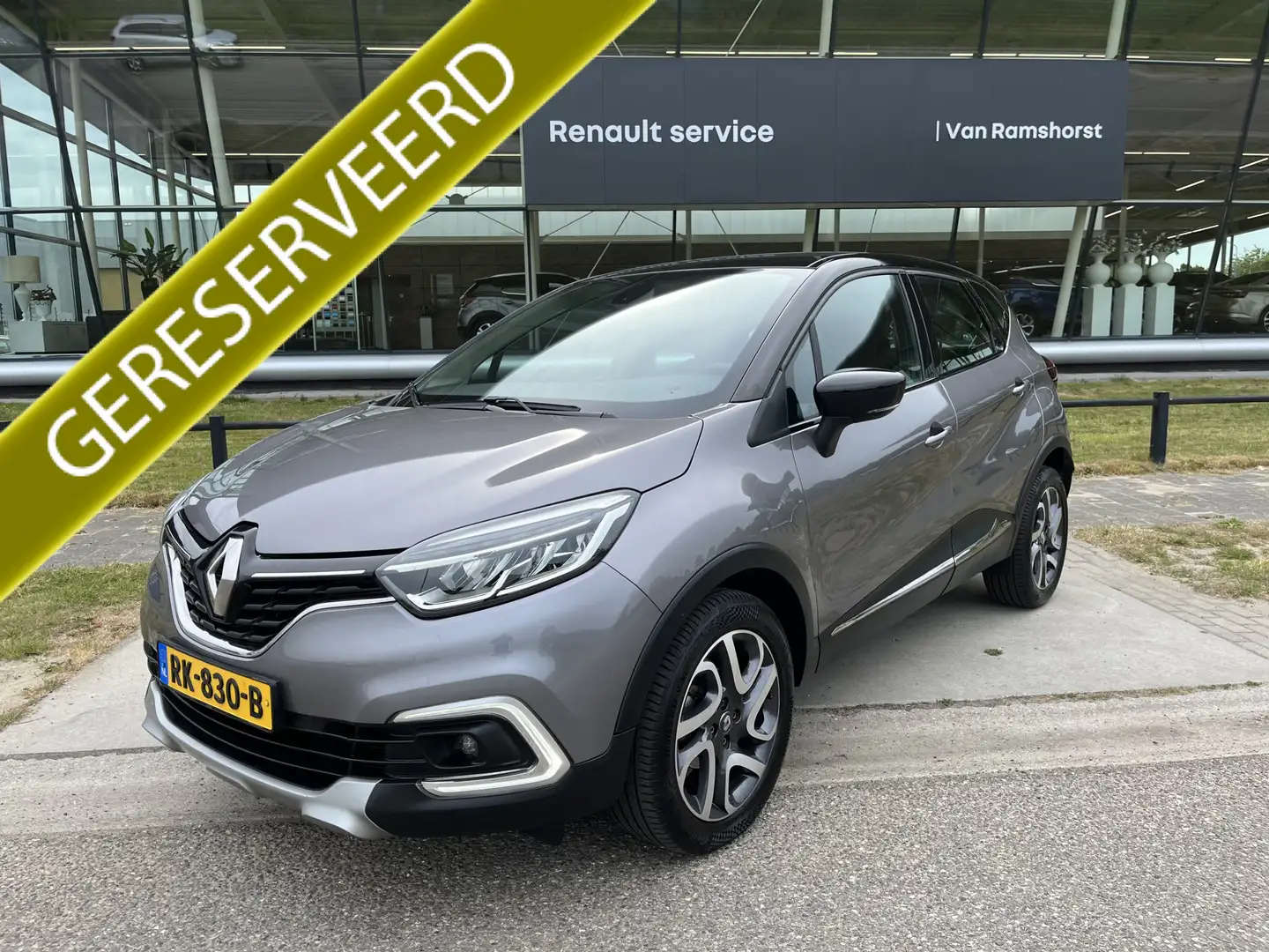 Renault Captur 0.9 TCe Intens / Keyless / Climate / PDC. Achter / Grijs - 1