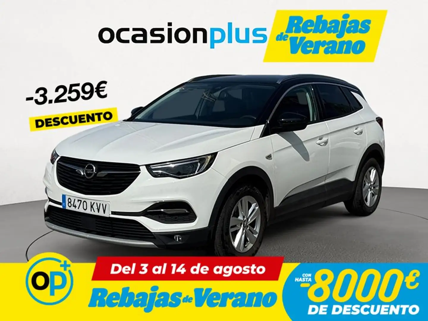 Opel Grandland X 1.2T S&S Selective 130 Blanco - 1