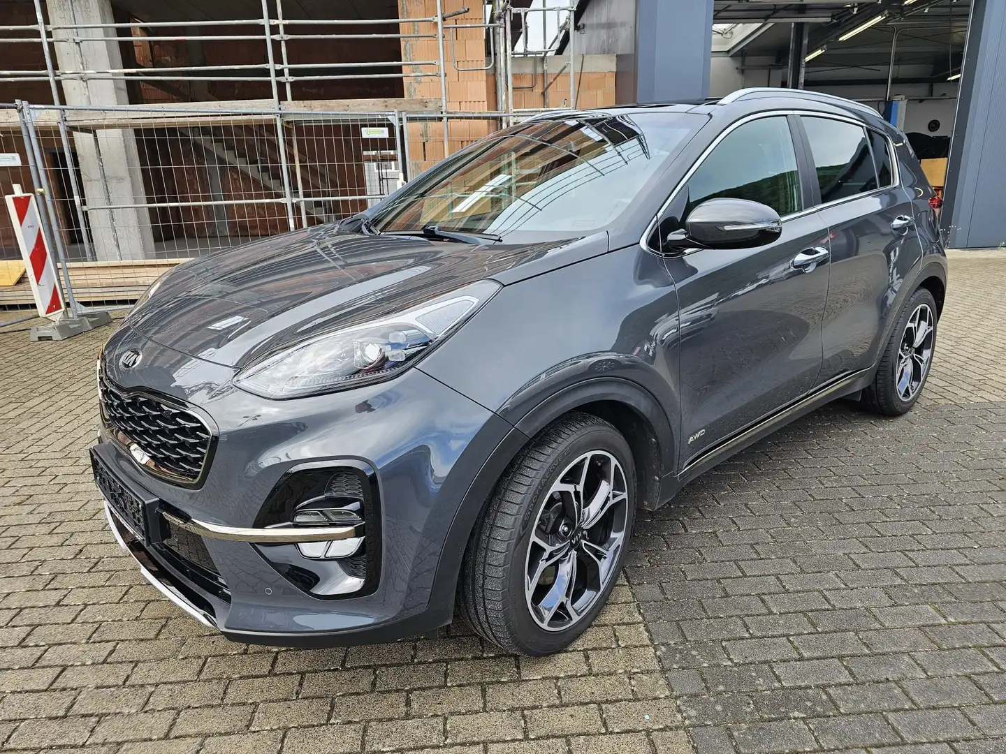 Kia Sportage GT-Line 4WD,AHK,Panoramaglasdach Grau - 1