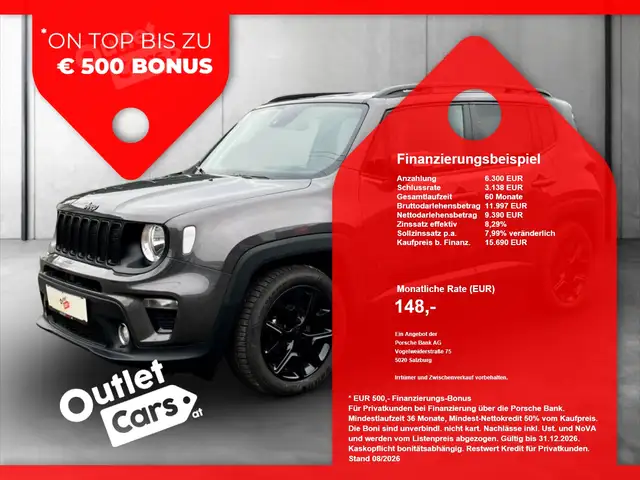 Jeep Renegade 1.6 MultiJet FWD NAVI+SHZ+TEMPOMAT