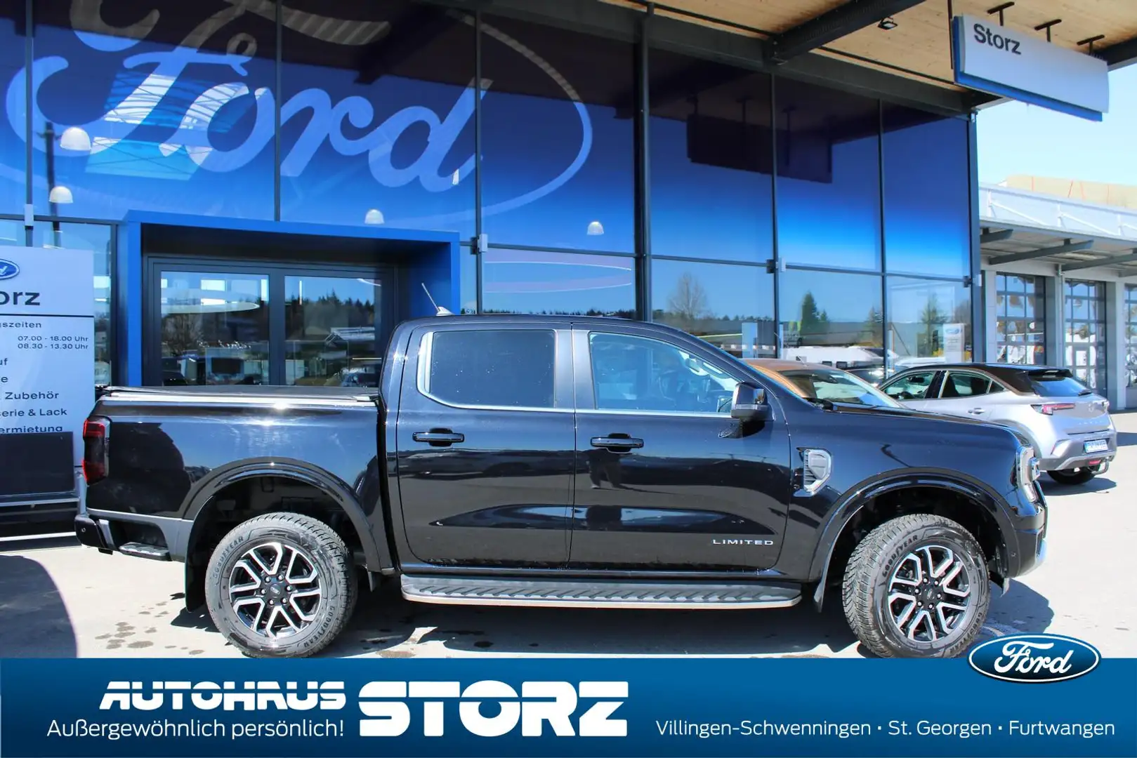 Ford Ranger Limited 4x4 Doppelkabine ALLRAD|AUTOMATIK|TECHNOLO Schwarz - 2