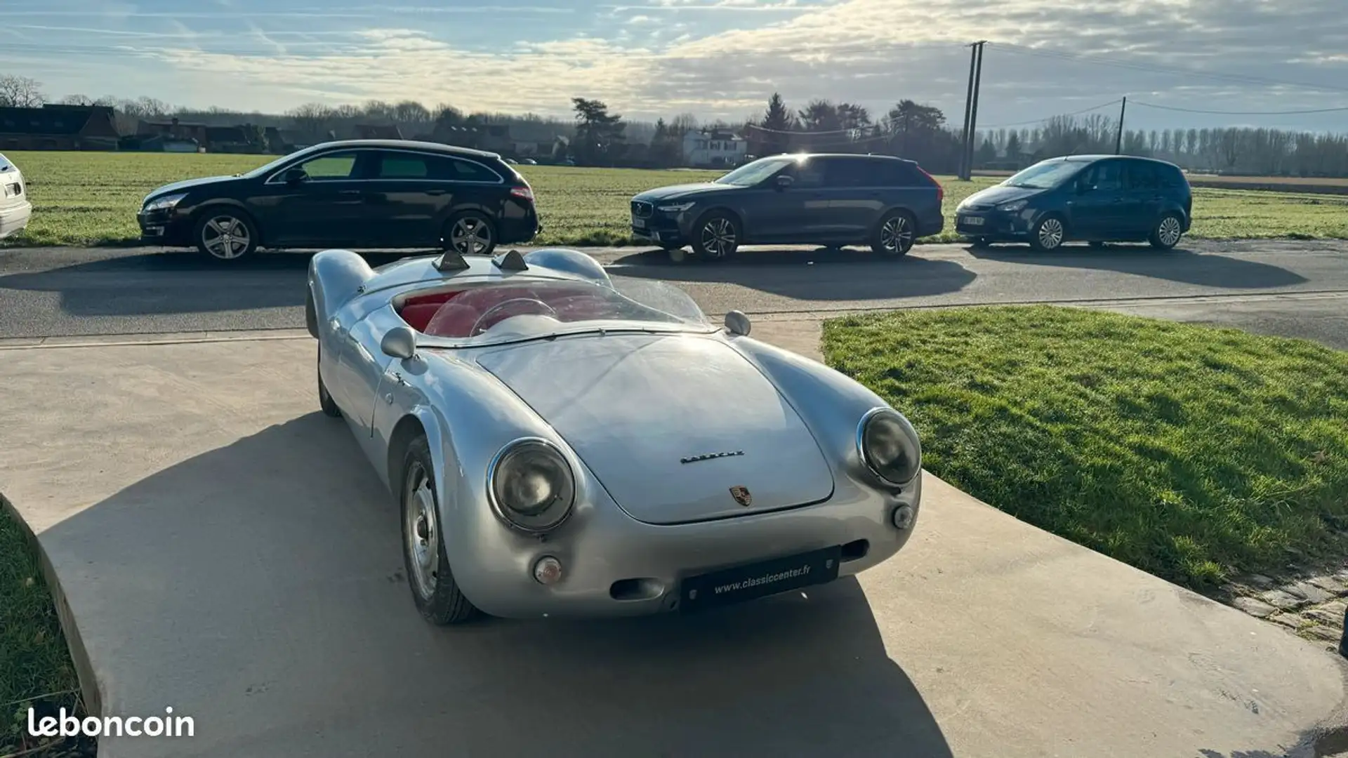 Porsche 550 Replica Gris - 1
