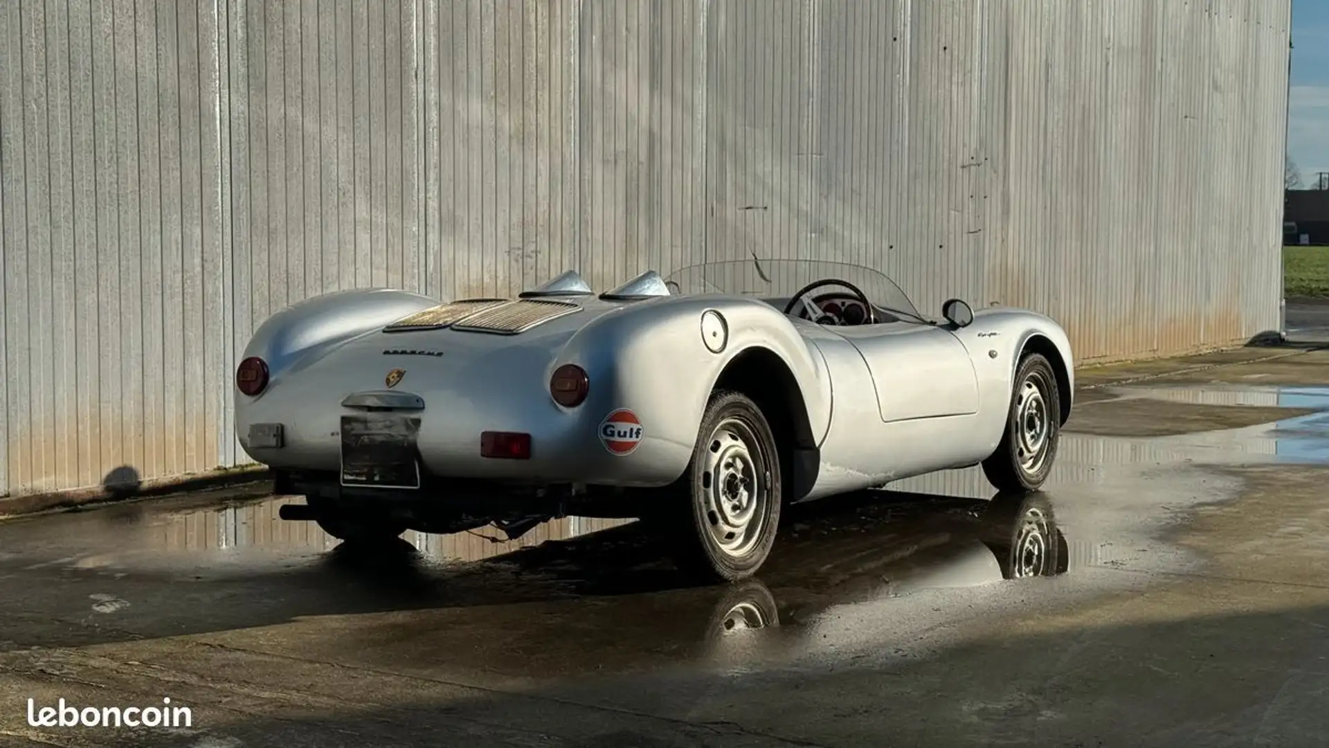 Porsche 550 Replica Gris - 2