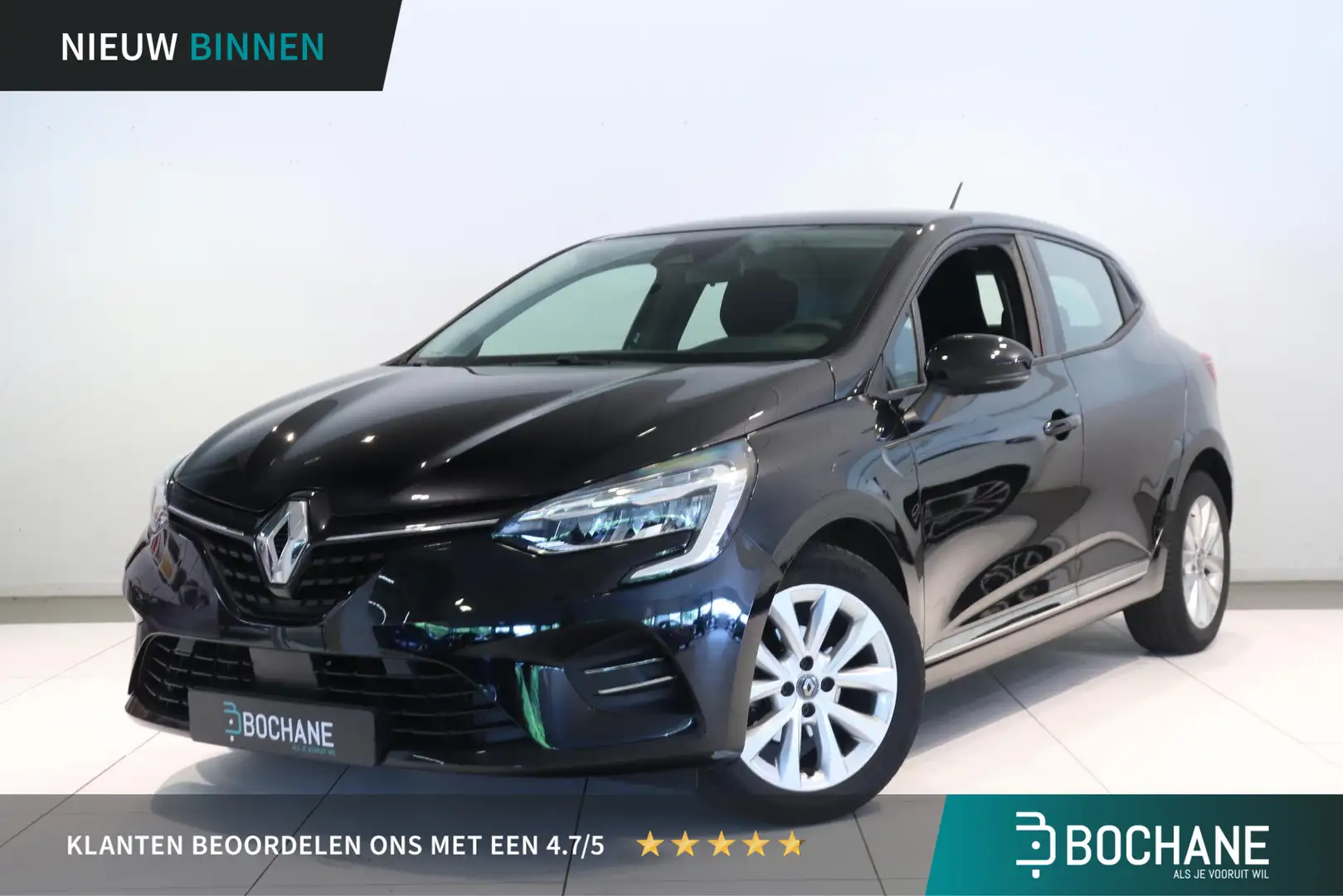 Renault Clio 1.0 TCe Zen | Airco | Parkeersensor | LM Velgen | Zwart - 1