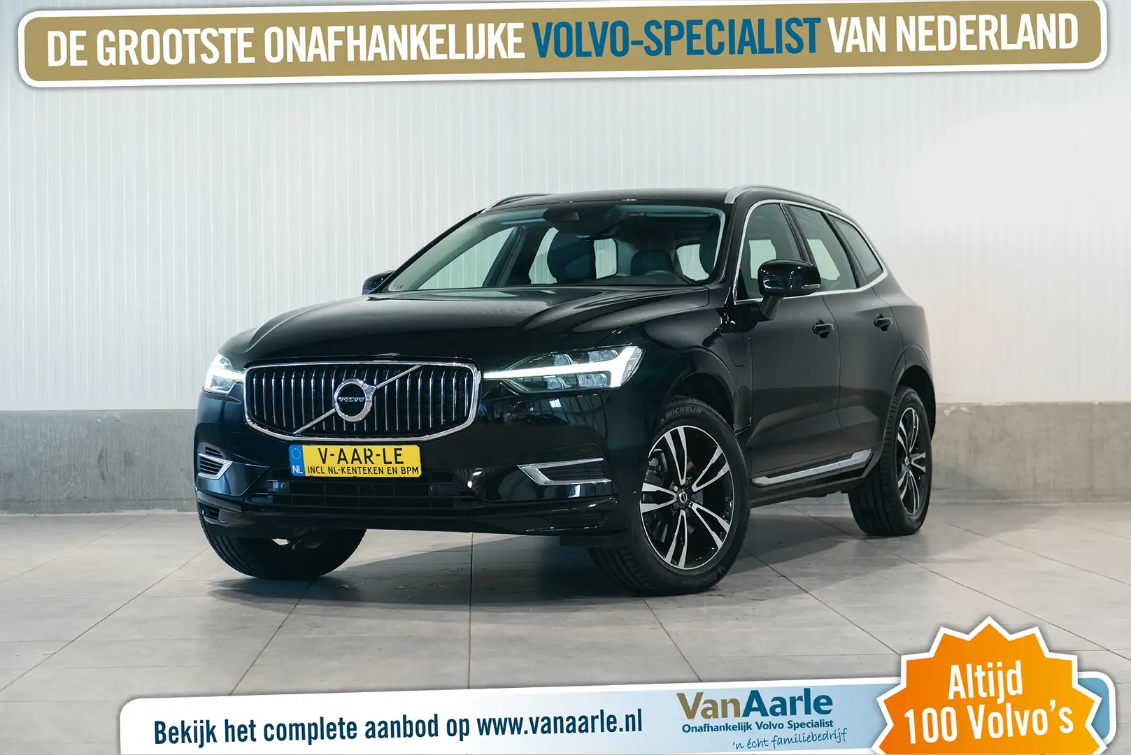 Volvo XC60 T6 Aut. Business Executive Leder Stoelverwarming P Schwarz - 1