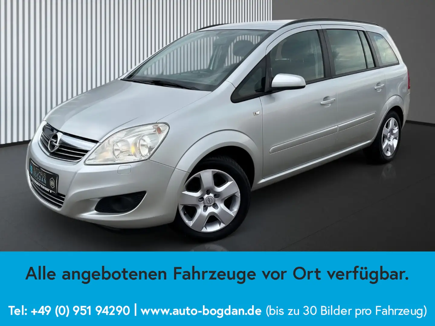 Opel Zafira Edition 7-Sitzer*TÜV/Service neu*AHK*SHZ Argent - 2