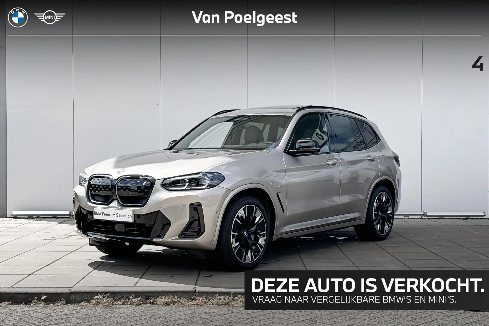 BMW iX3 High Executive Edition 80 kWh | Trekhaak met elekt Grijs - 1
