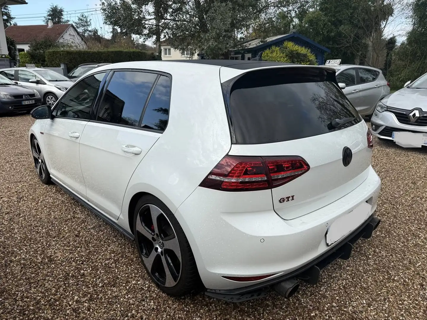 Volkswagen Golf VII 2.0 GTI 220ch BlueMotion T 5p Blanc - 2