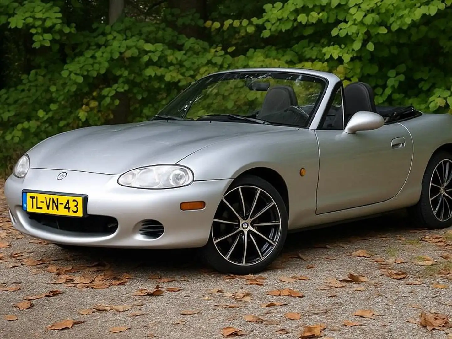 Mazda MX-5 1.6, orig. NL, slechts 48.000 km NAP, roestvrij ! Сірий - 1