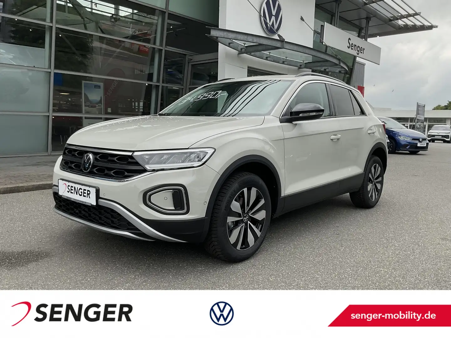 Volkswagen T-Roc GOAL 1.5 l TSI 7-Gang-DSG, Kurzzulassung Grau - 1