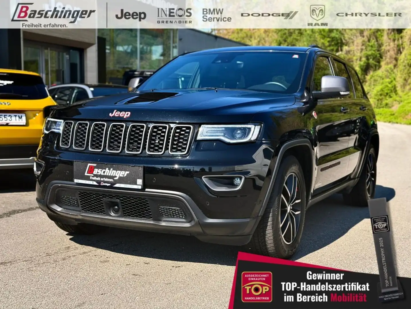 Jeep Grand Cherokee Gr. Cherokee 3,0CRD Trailhawk Schwarz - 1