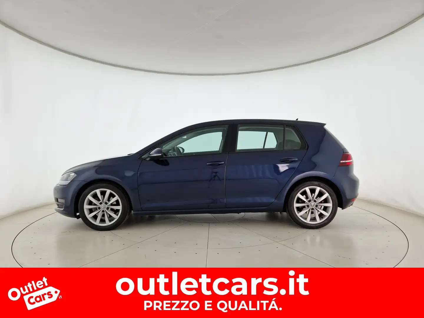 Volkswagen Golf 5p 1.4 tsi highline executive 125cv e6 Bleu - 2