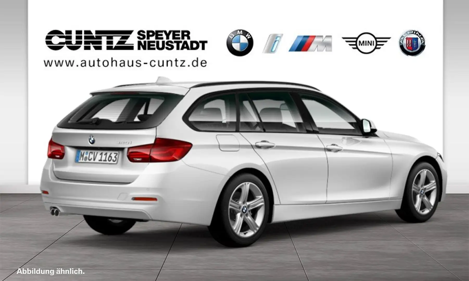 BMW 320 i Touring Advantage LED AHK HiFi RFK Navii Weiß - 2