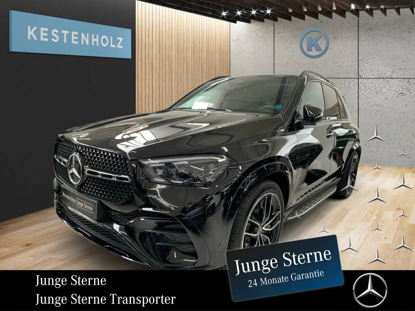 Mercedes-Benz GLE 450 GLE 450 4M *AMG*AIRMA*360°*PANO*HEADUP*MEMO*AHK* Schwarz - 1