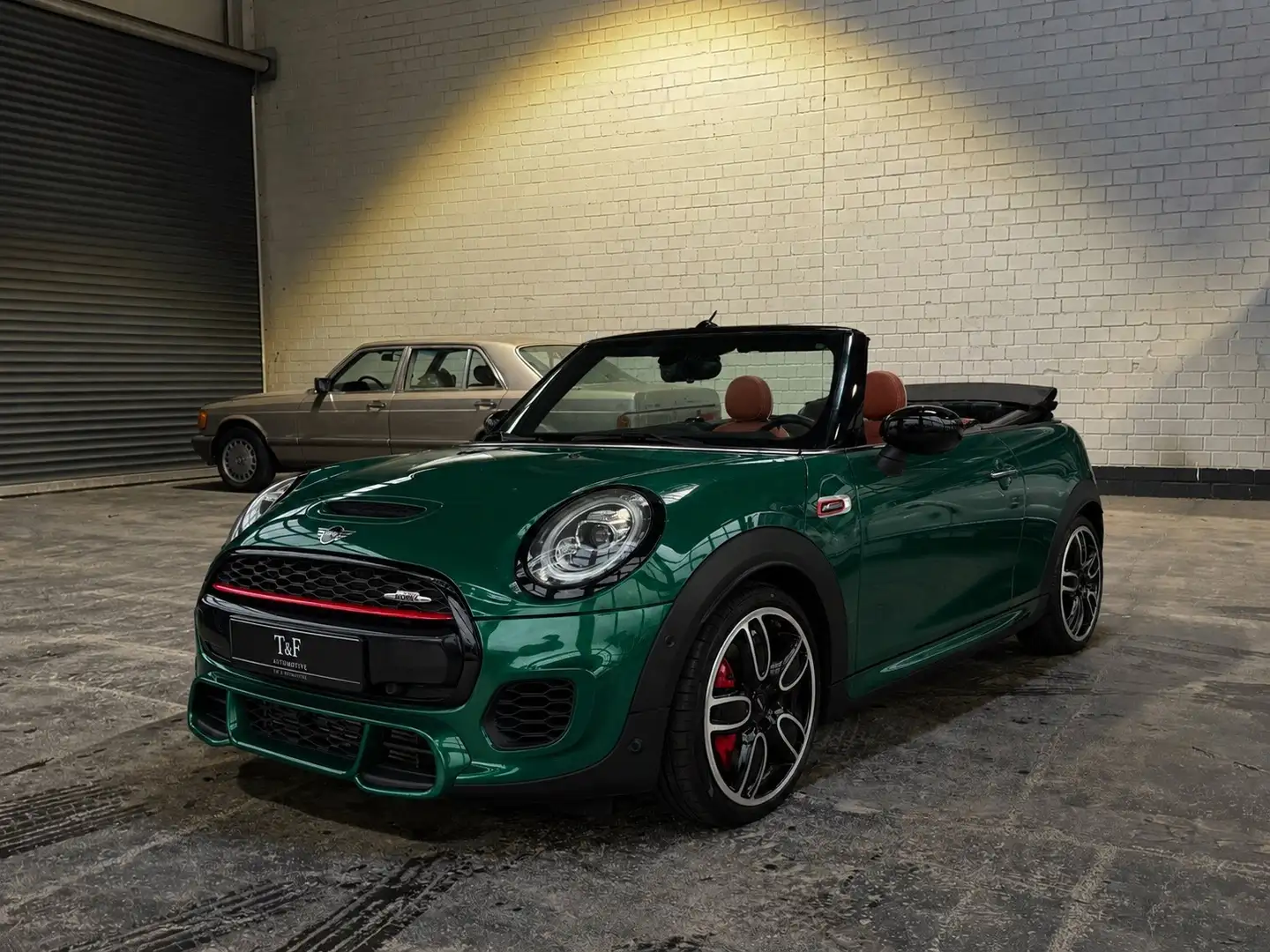 MINI John Cooper Works Cabrio John Cooper Works KAMERA/LED/AUTOM/HUD/H&K/LEDER Grün - 1