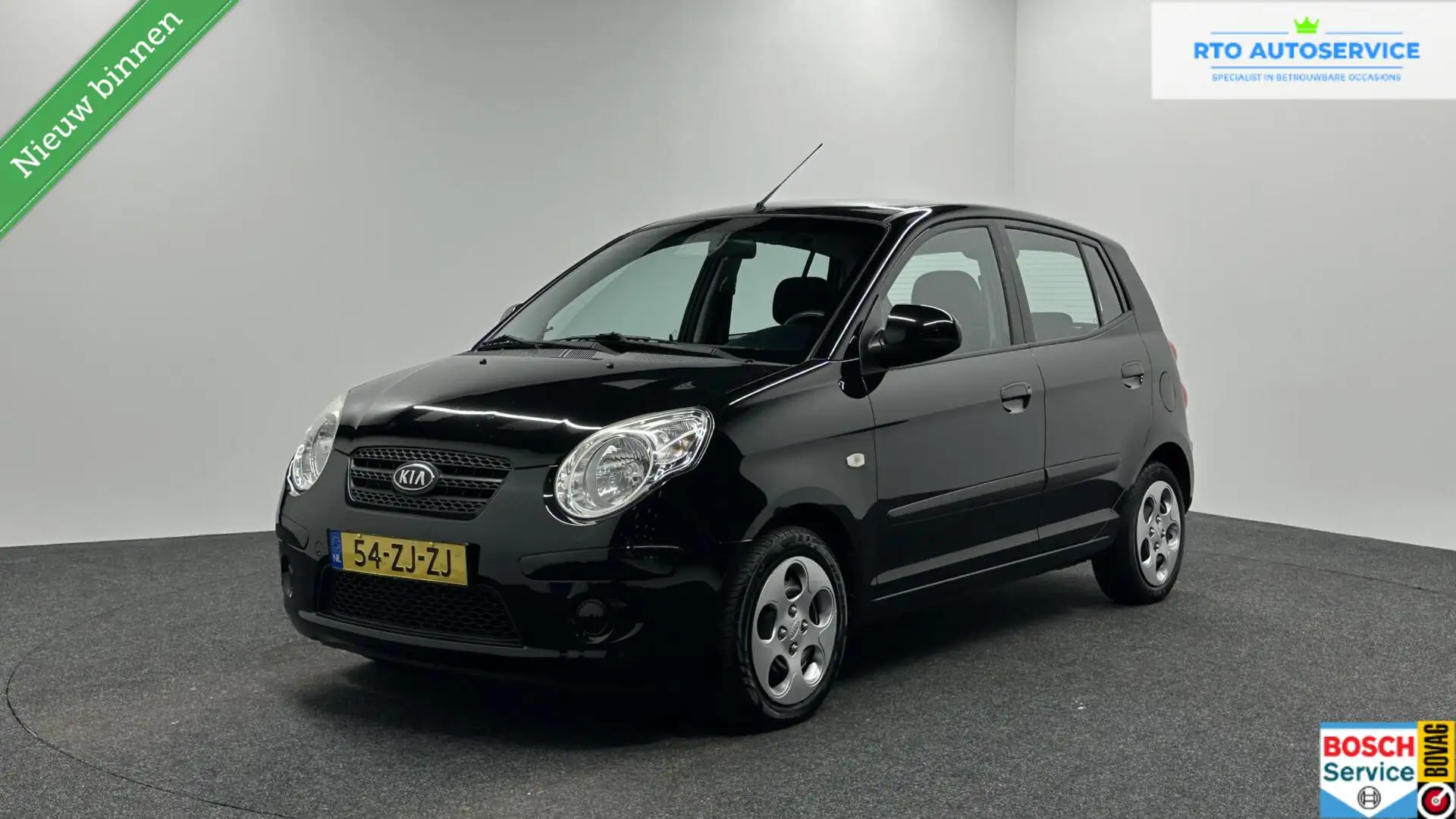 Kia Picanto 1.0 X-tra AIRCO 5 DEURS. Noir - 1