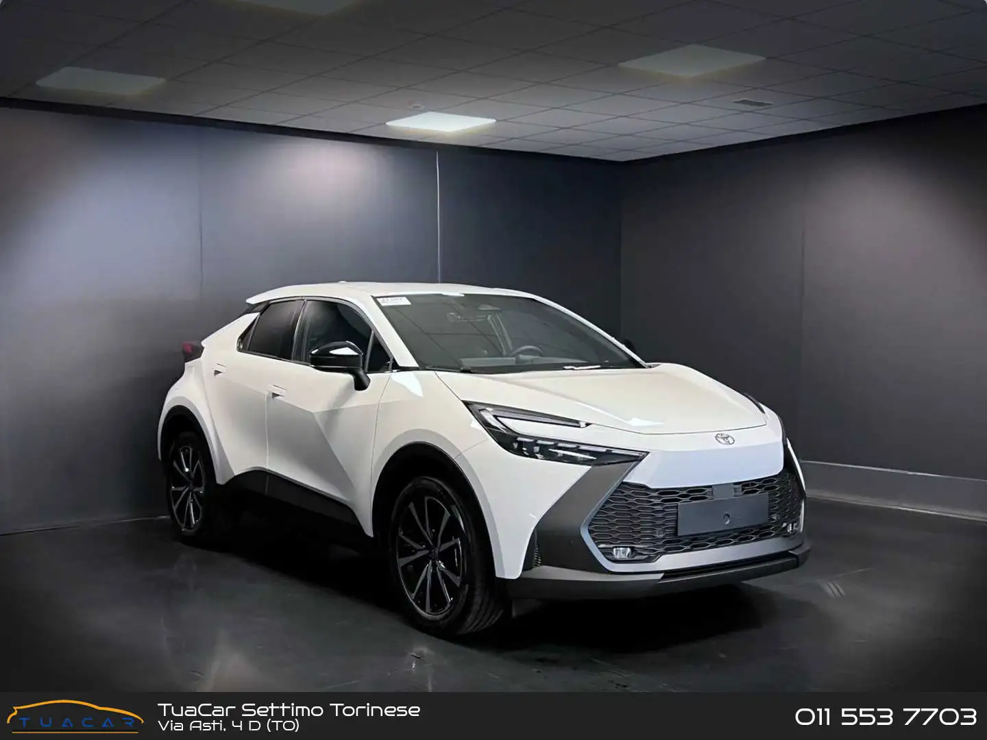 Toyota C-HR 2.0 152 CV PHEV Weiß - 1