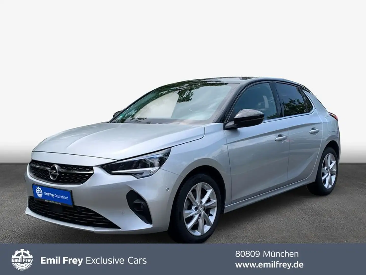 Opel Corsa 1.2 DI  Elegance  Automatik Silber - 1