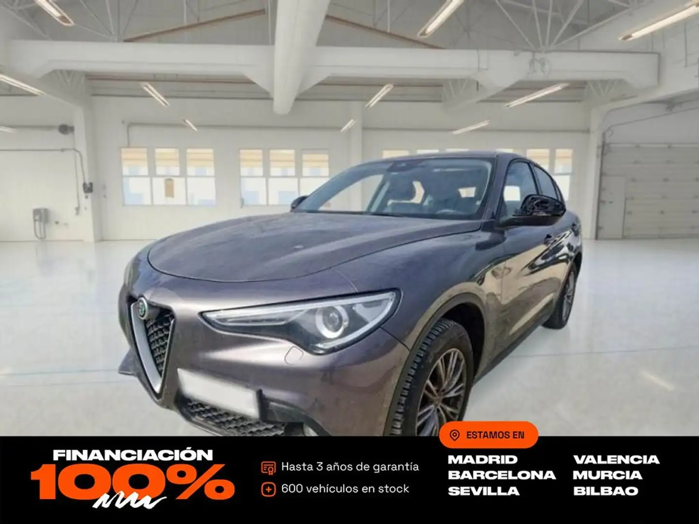 Alfa Romeo Stelvio 2.2 Diésel 154kW (210CV) Executive Q4 Gris - 1