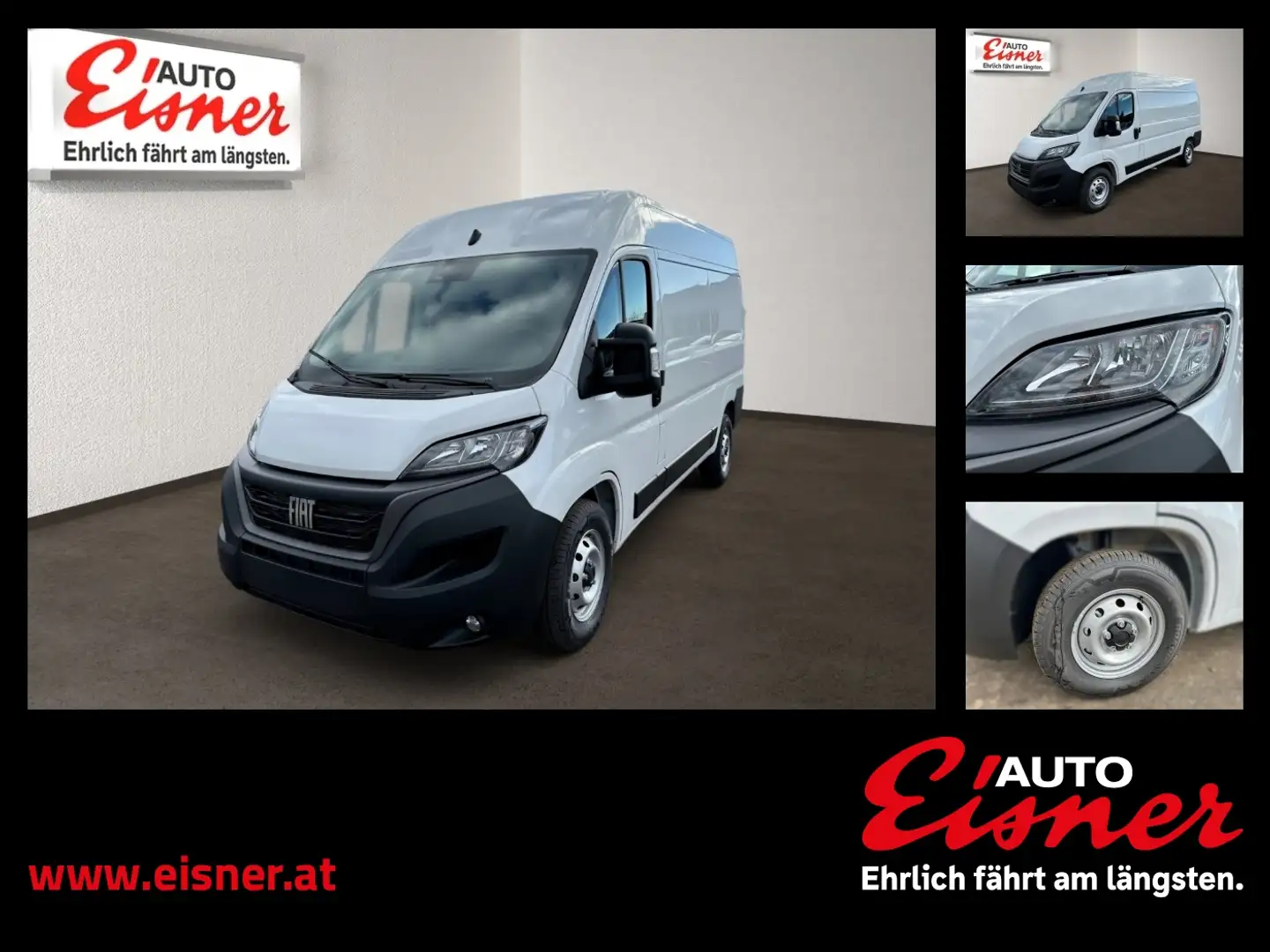 Fiat Ducato MAXI KW L2H2 3500 140MT Weiß - 1