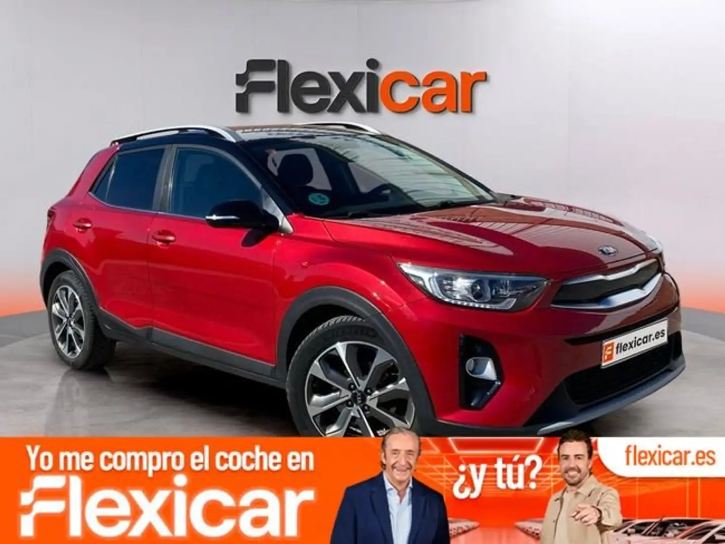 Kia Stonic 1.0 T-GDi 88kW (120CV) Black Edition DCT Rojo - 1