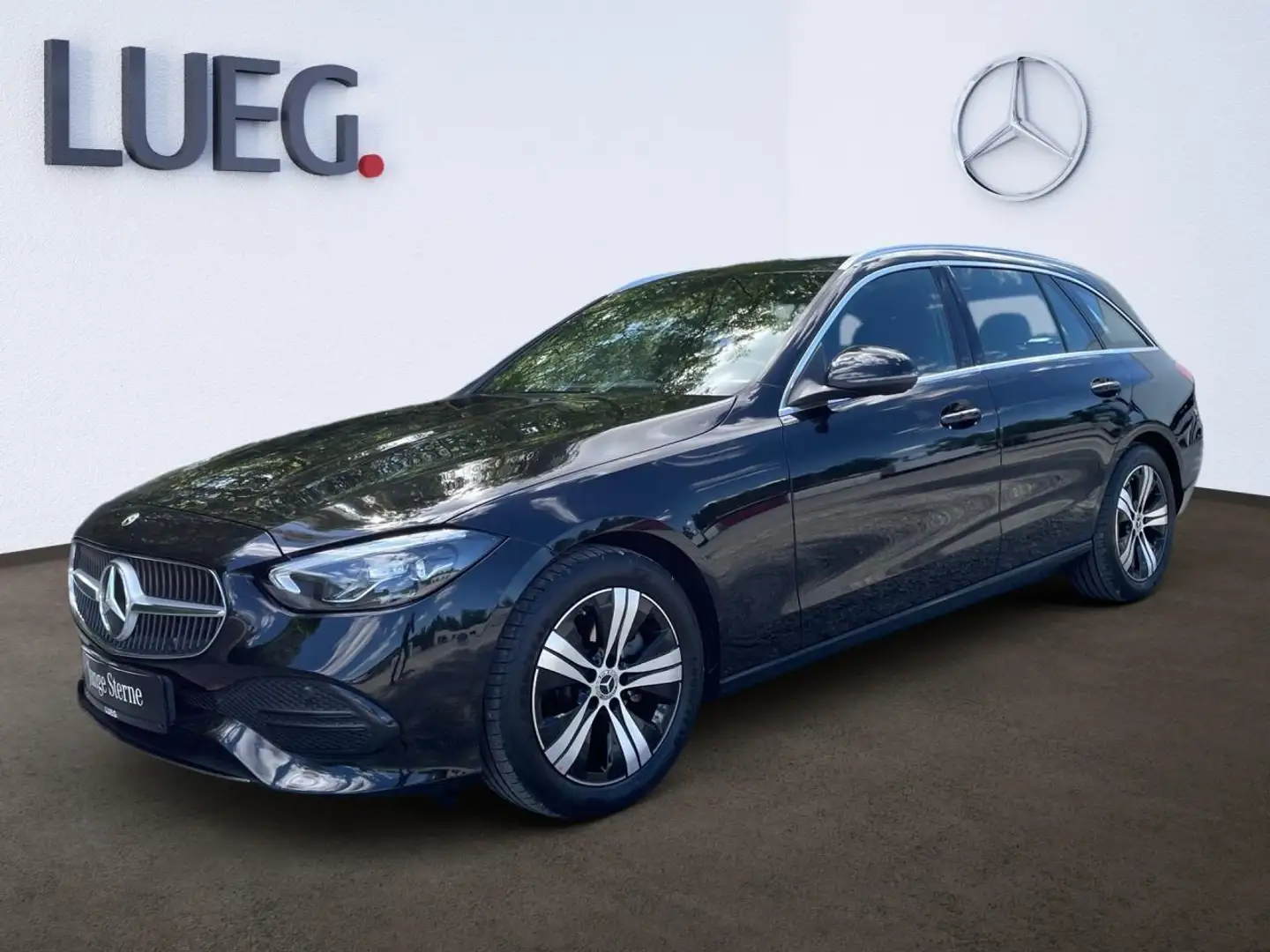 Mercedes-Benz C 180 T AVANTGARDE-ADVANCED+LED+NAVIPREMIUM Fekete - 2