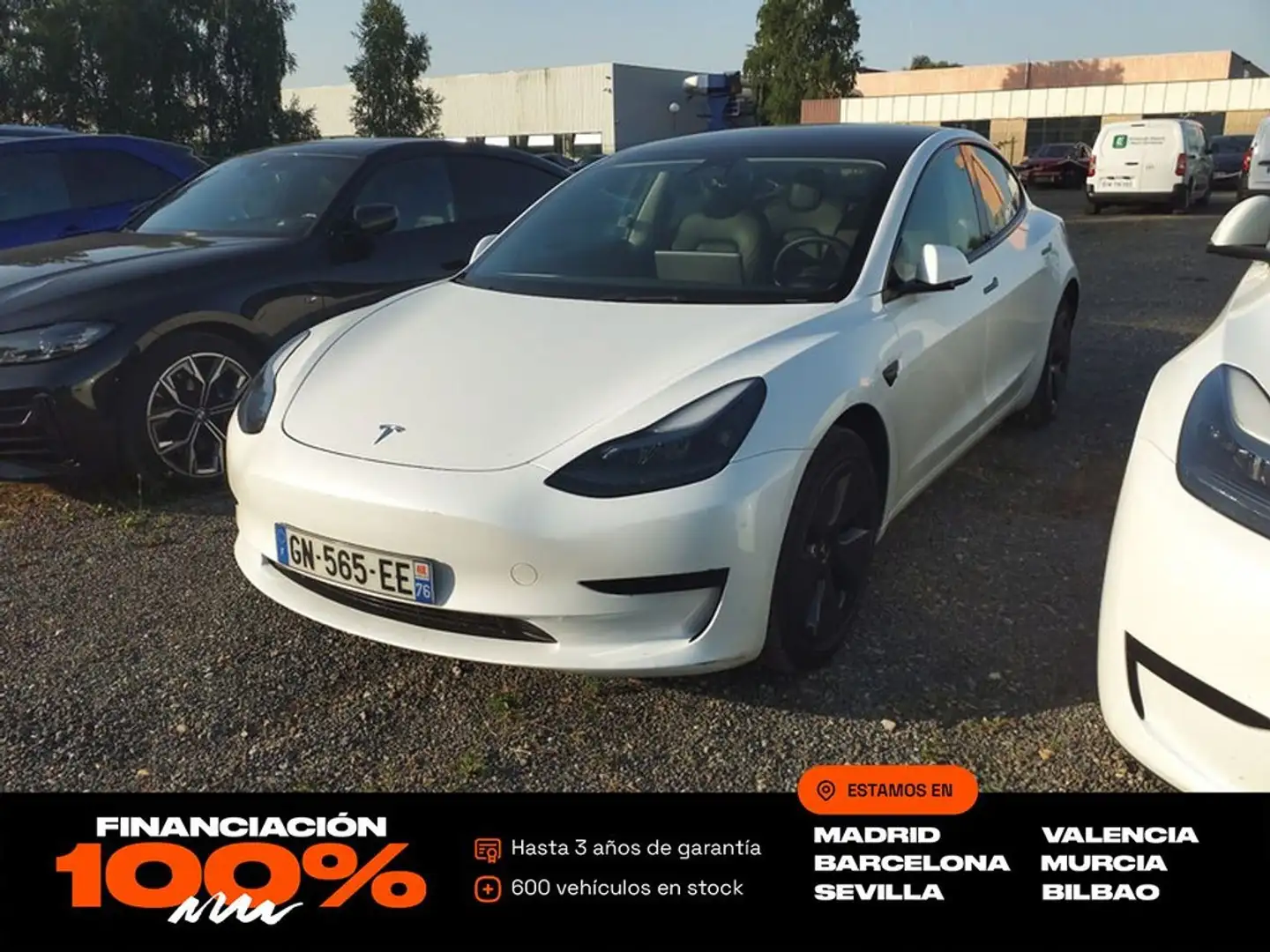 Tesla Model 3 RWD Blanco - 1