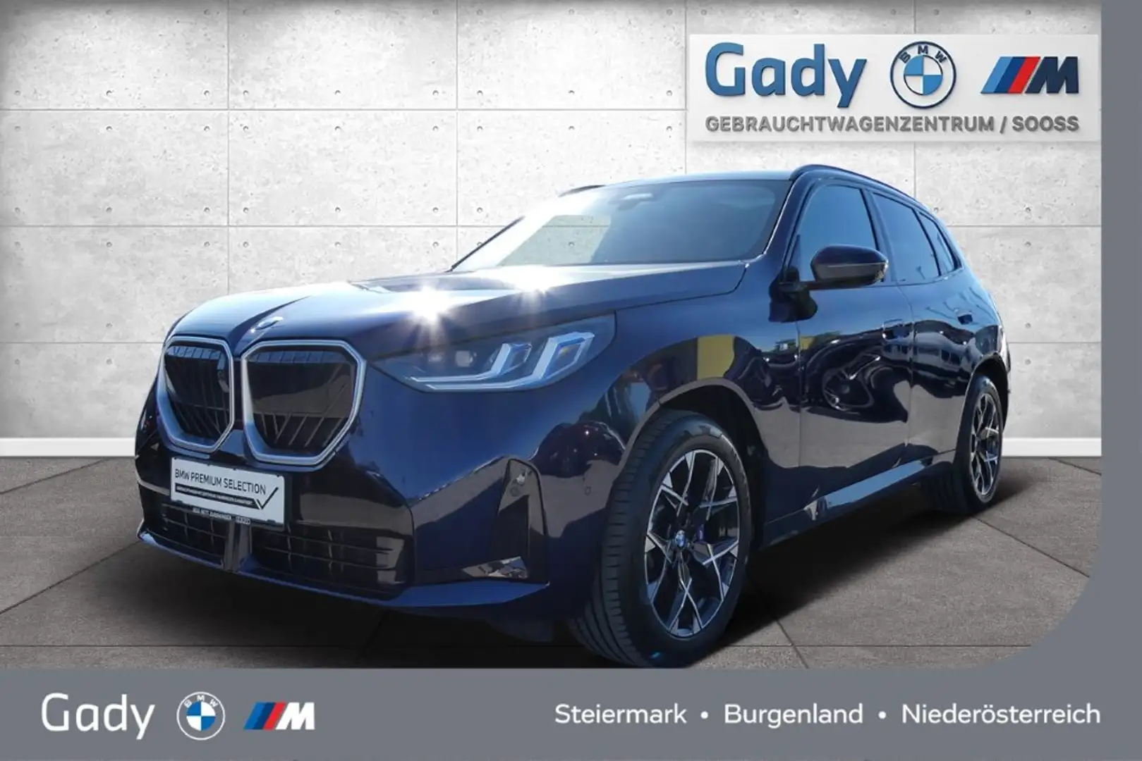 BMW X3 20d xDrive Blau - 1