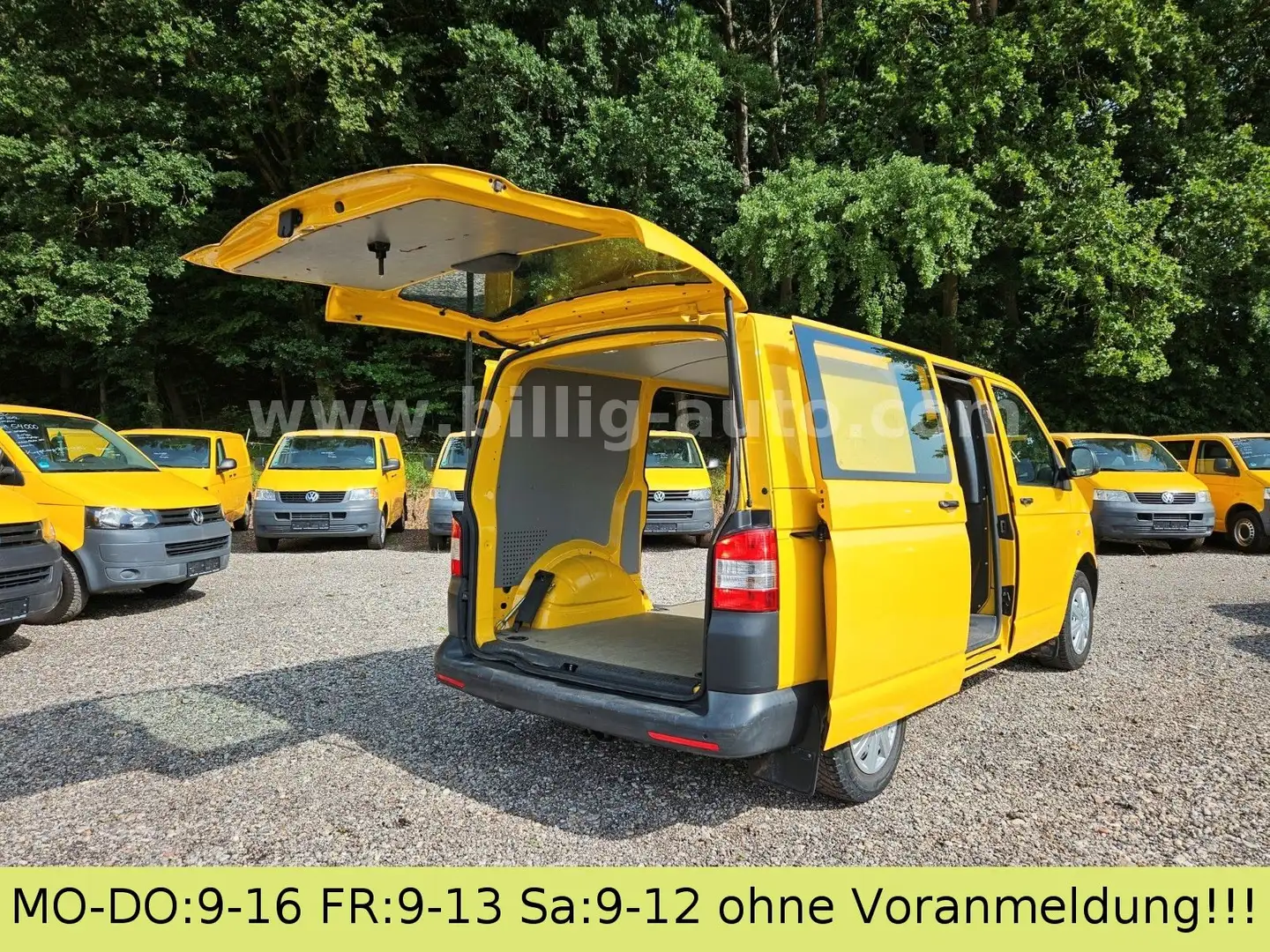 Volkswagen T5 Transporter 2.0TDI EU5*2xSchiebetüre*1.Hand* Jaune - 2