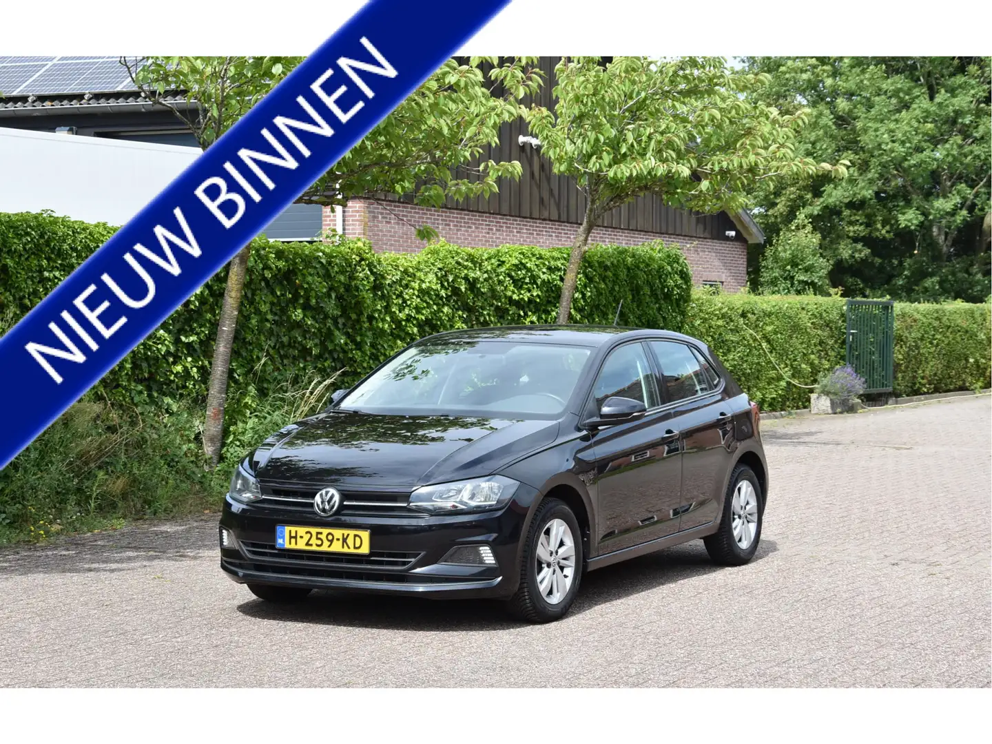 Volkswagen Polo 1.0 TSI 96 PK Carplay garantie Comfortline Zwart - 1