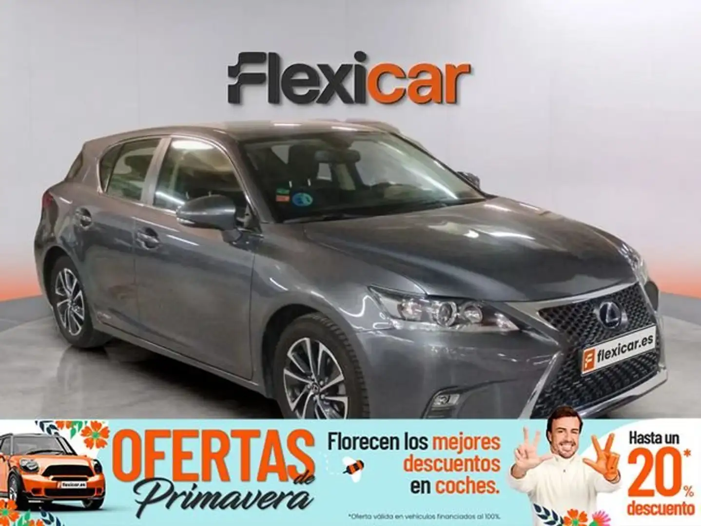 Lexus CT 200h 1.8 Black & Grey Edition Gris - 1