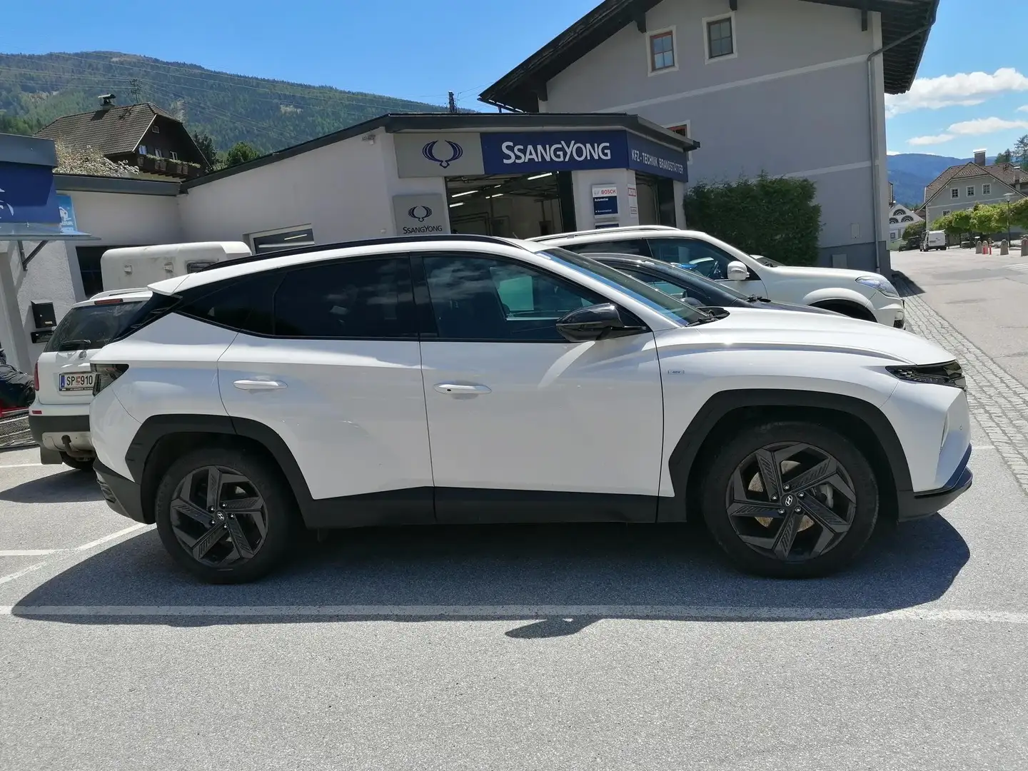 Hyundai TUCSON Trend Mild-Hybrid 4WD Blanc - 1