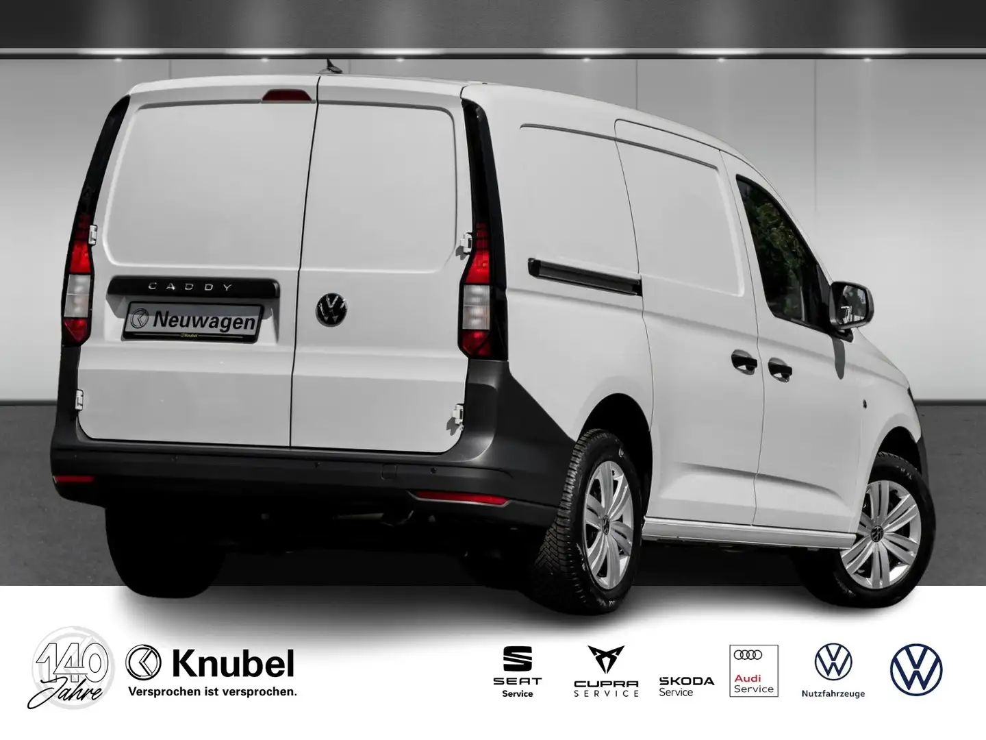 Volkswagen Caddy Maxi Cargo 1.5 TSI AHKvorb. Ganzj.reifen LightAss. Weiß - 2