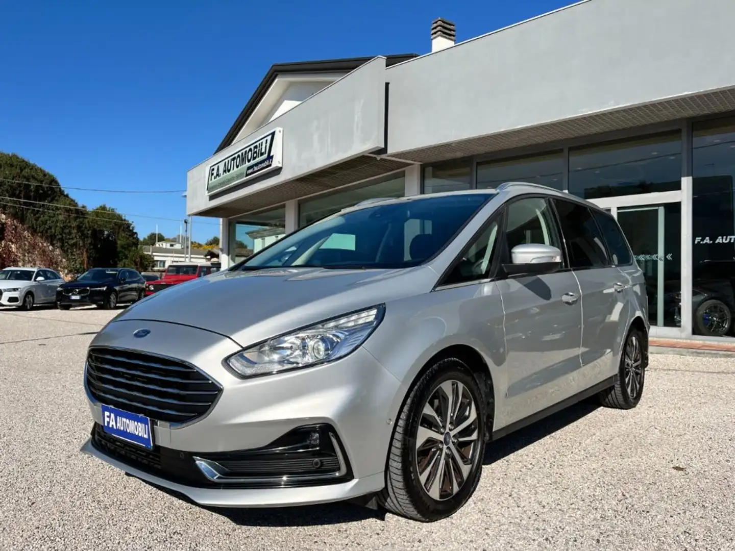 Ford Galaxy 2.0 EcoBlue 150 CV S&S Aut. TITANIUM Bs. 7 POSTI Argento - 2