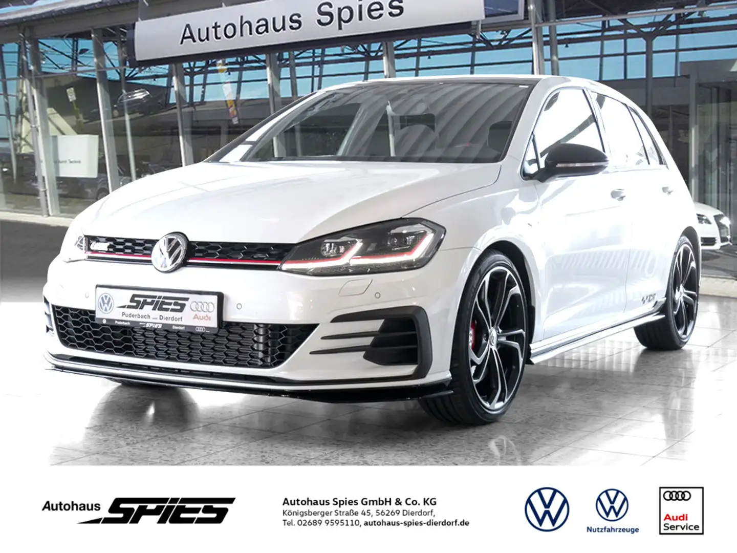 Volkswagen Golf VII 2.0 GTI TCR SHZ KAMERA NAVI LED EU6 Blanc - 1
