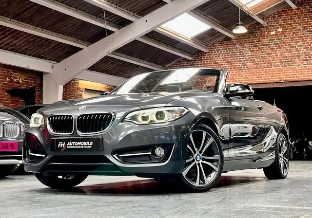 BMW 228 Cabriolet 228i Sport Line 2.0L 245 ch Harman Kardon, GPS, Bluetooth Historique exclusif État exceptionnel