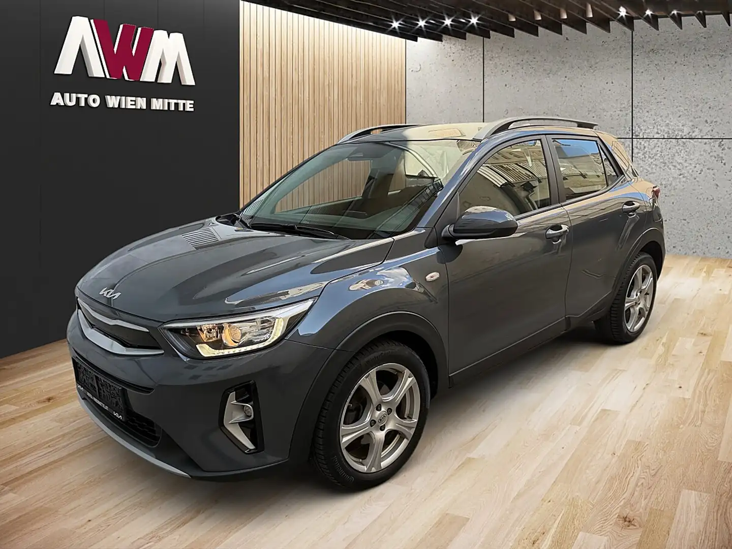 Kia Stonic 1,2 DPI ISG Titan Grau - 1