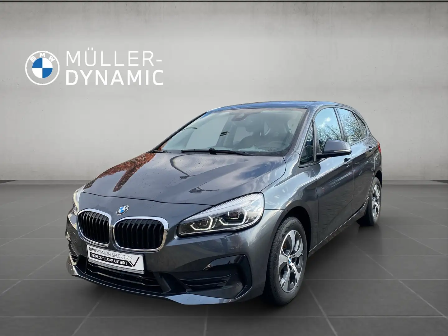 BMW 218 d ACTIVE TOURER ADVANTAGE LED TEMPOMAT DAB Grau - 1