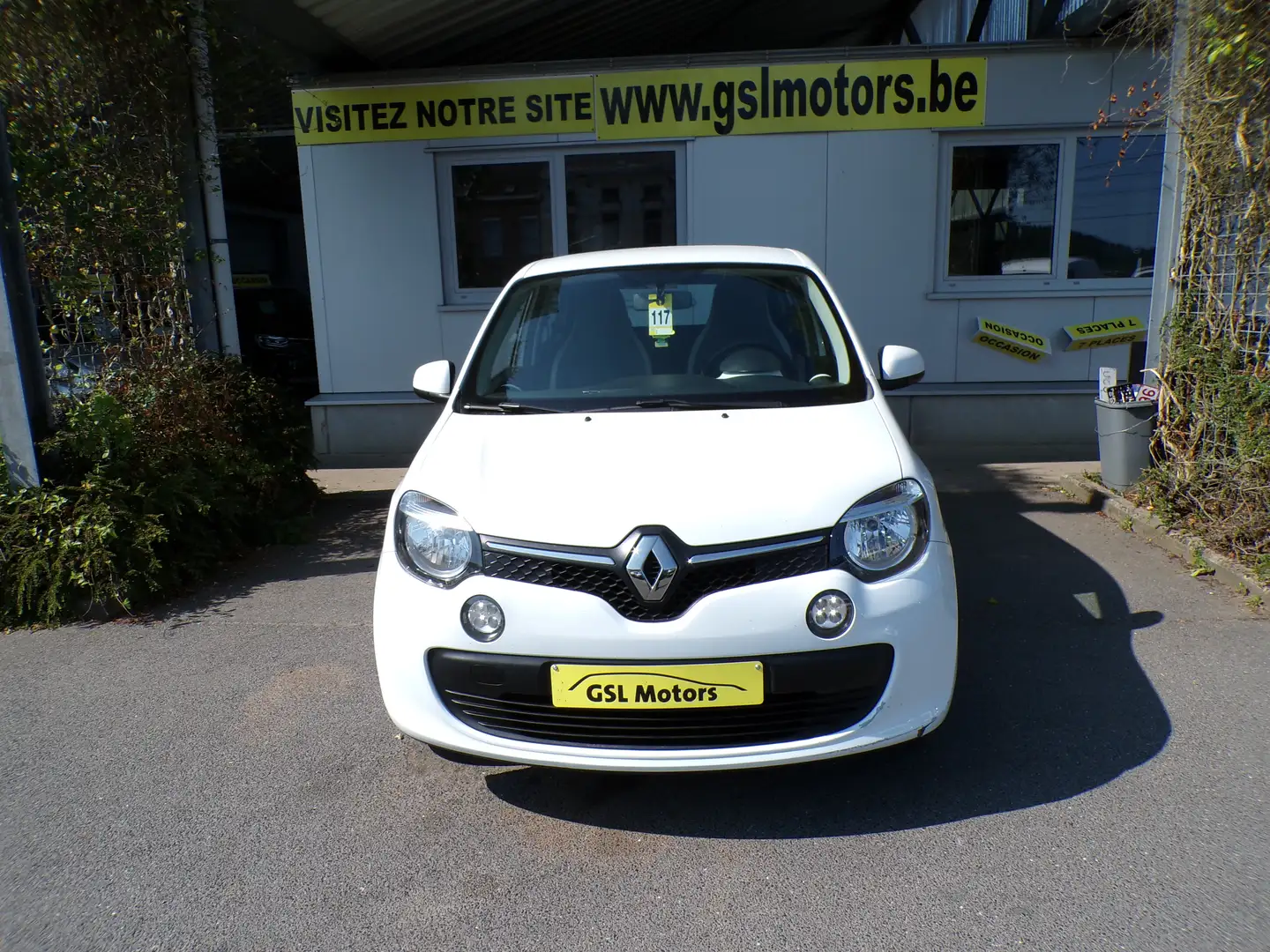 Renault Twingo blanche-900tce 90cv-120642km-09/2016 Blanc - 2
