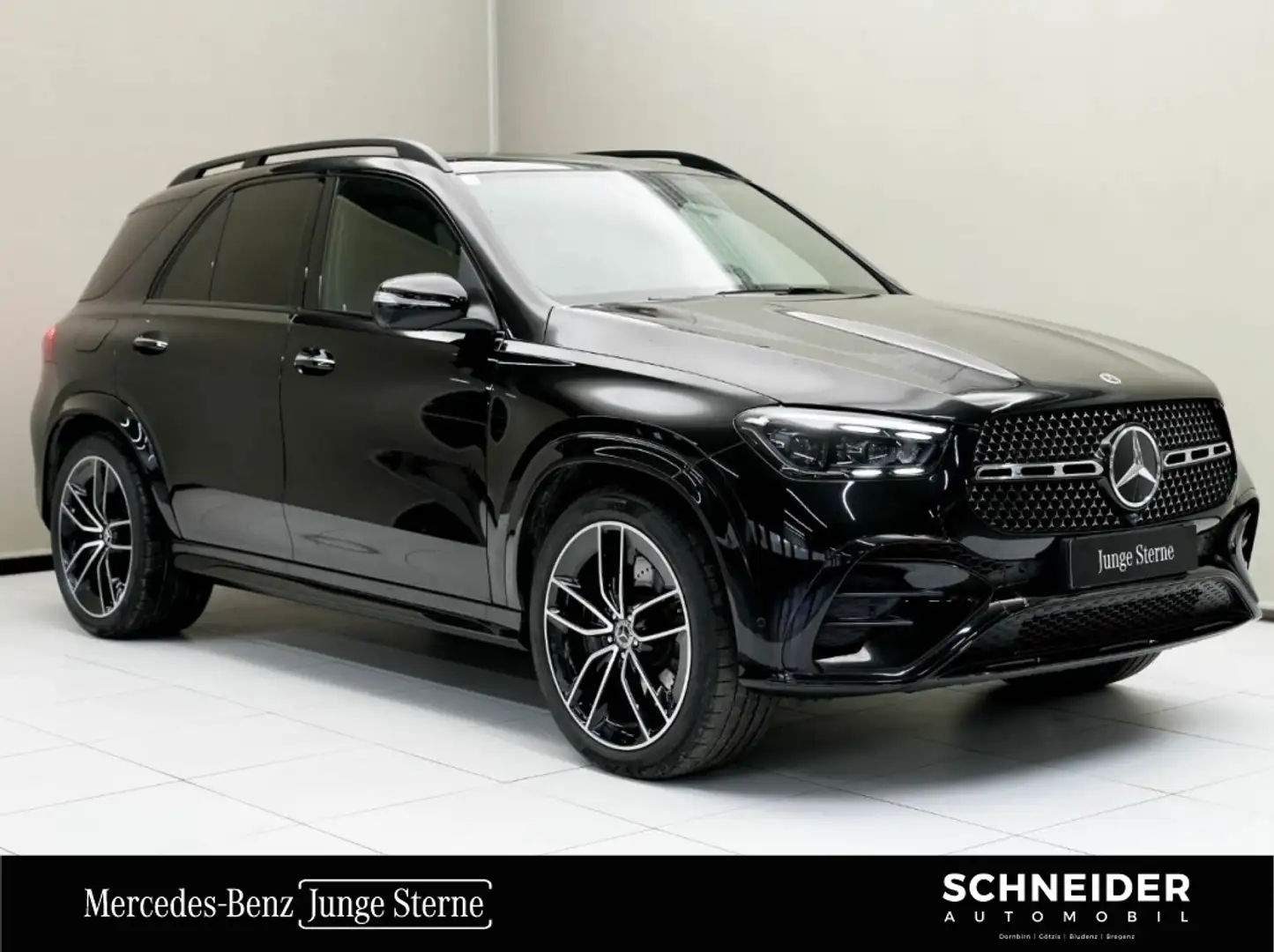 Mercedes-Benz GLE 450 d 4MATIC ACC W-Paket Sport S-Sitz Night Schwarz - 1