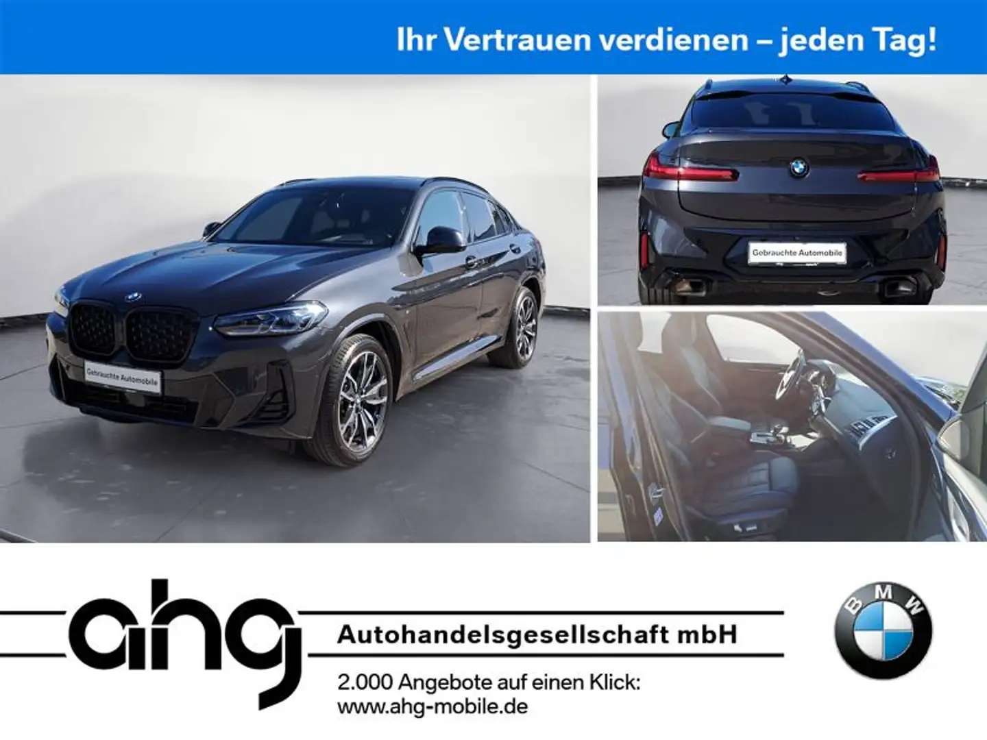 BMW X4 xDrive30i AT | M SPORTPAKET | PANO | GARANTIE Grijs - 1