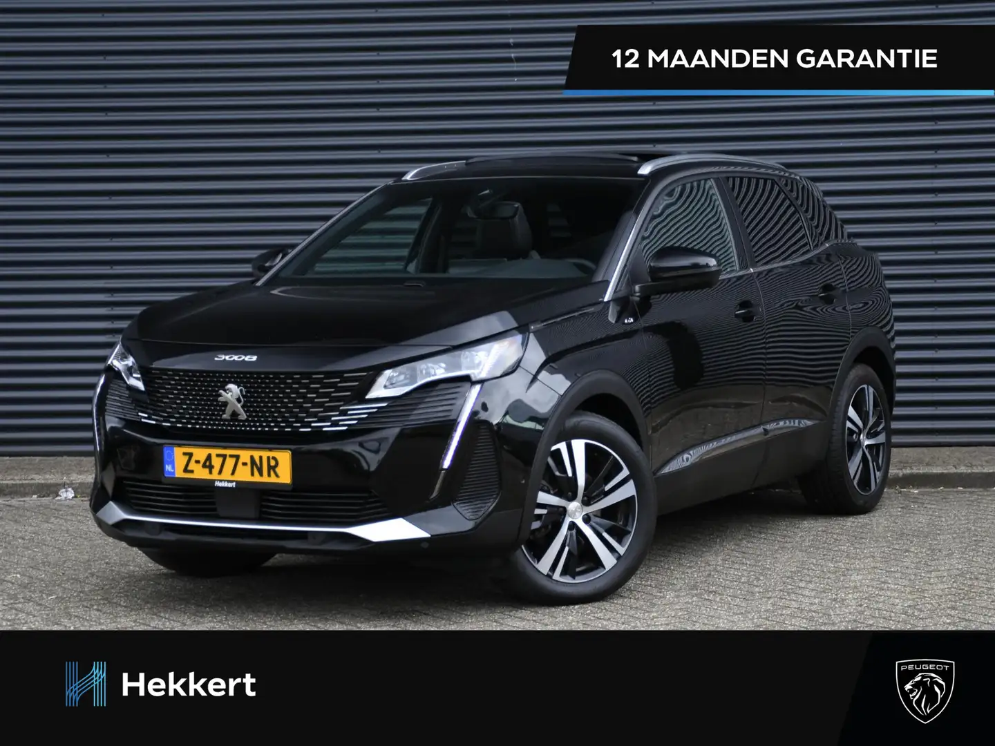 Peugeot 3008 GT 1.2 PureTech 130pk Automaat SCHUIF-DAK | FOCAL Noir - 1