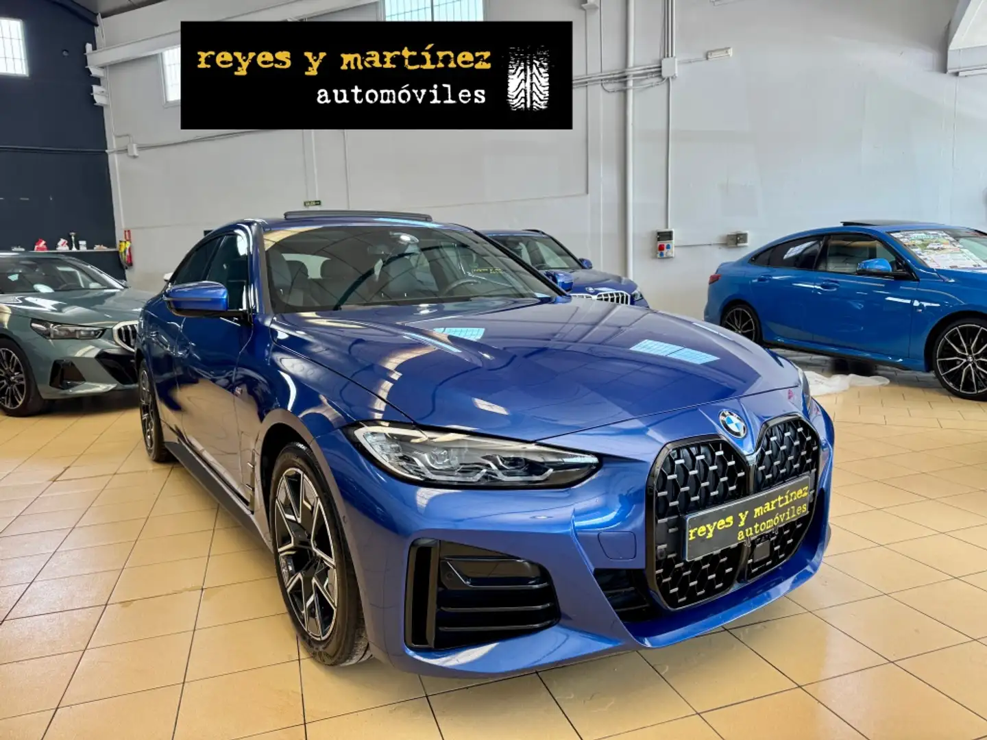 BMW 420 420dA Gran Coupé M Sport Azul - 2