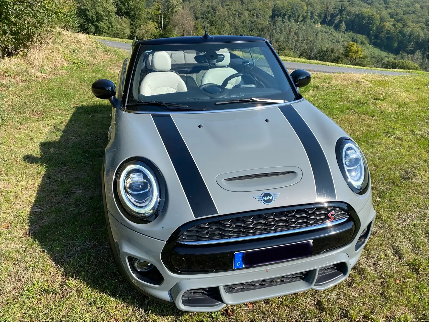 MINI Cooper S Cabrio JCW-TRIM,LED,LEDER,NAVI,RFK,DAB,Temp. NP 41T - 1