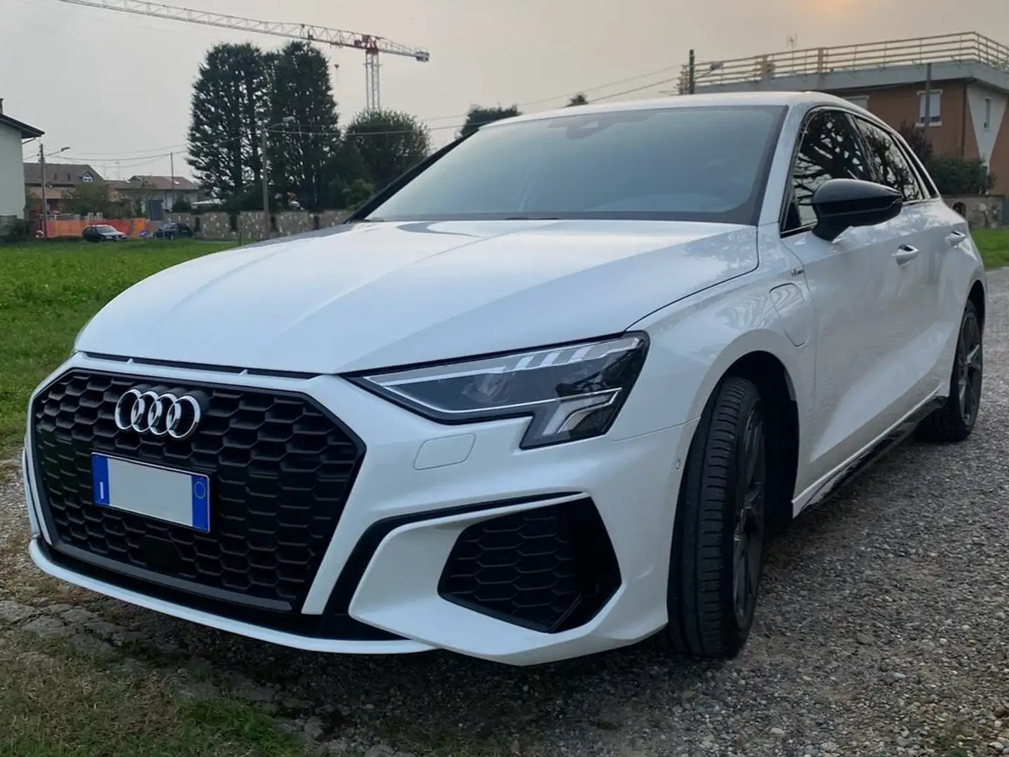 Audi A3 A3 Sportback 40 1.4 tfsi e S line edition s-tronic Bianco - 1
