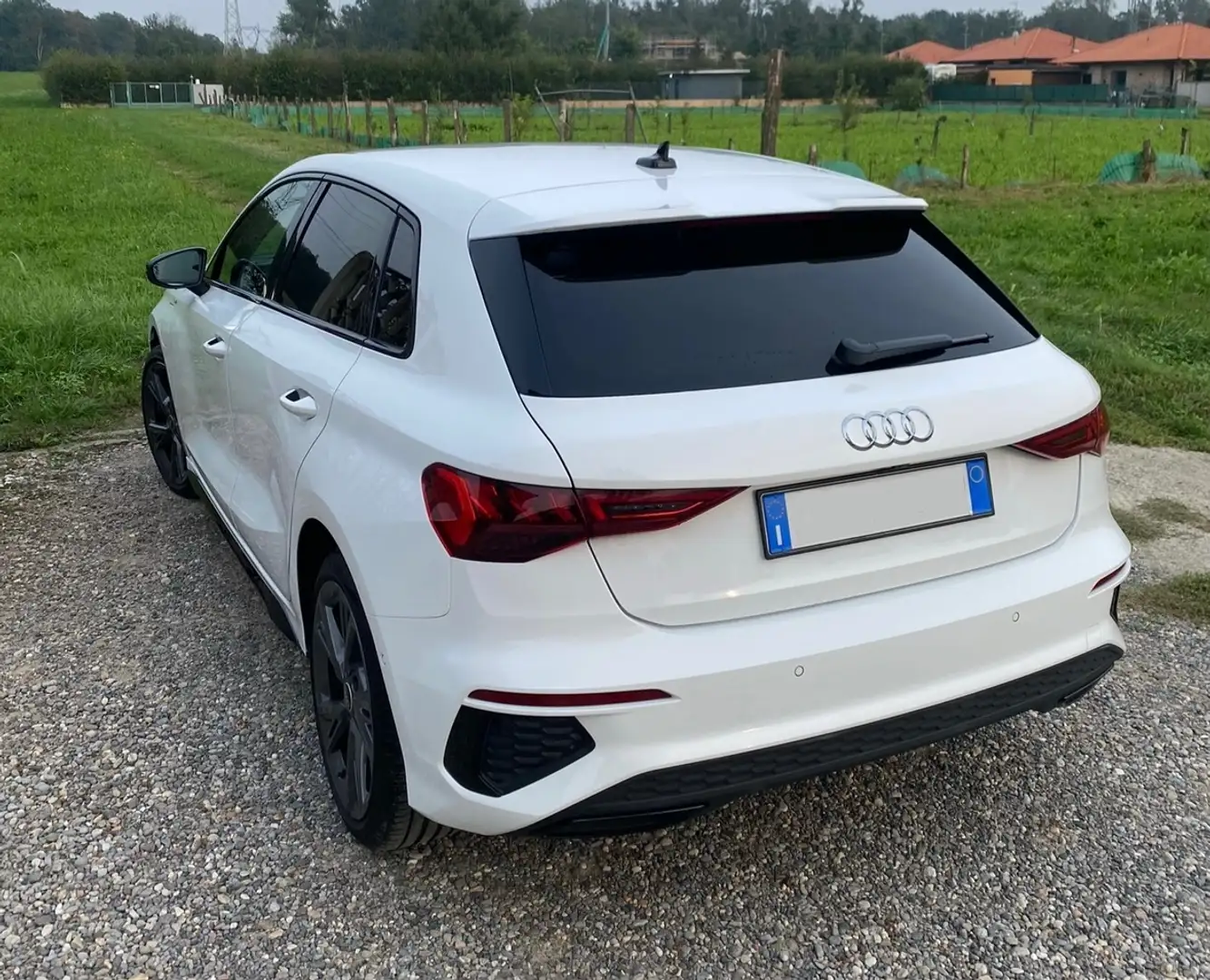 Audi A3 A3 Sportback 40 1.4 tfsi e S line edition s-tronic Bianco - 2