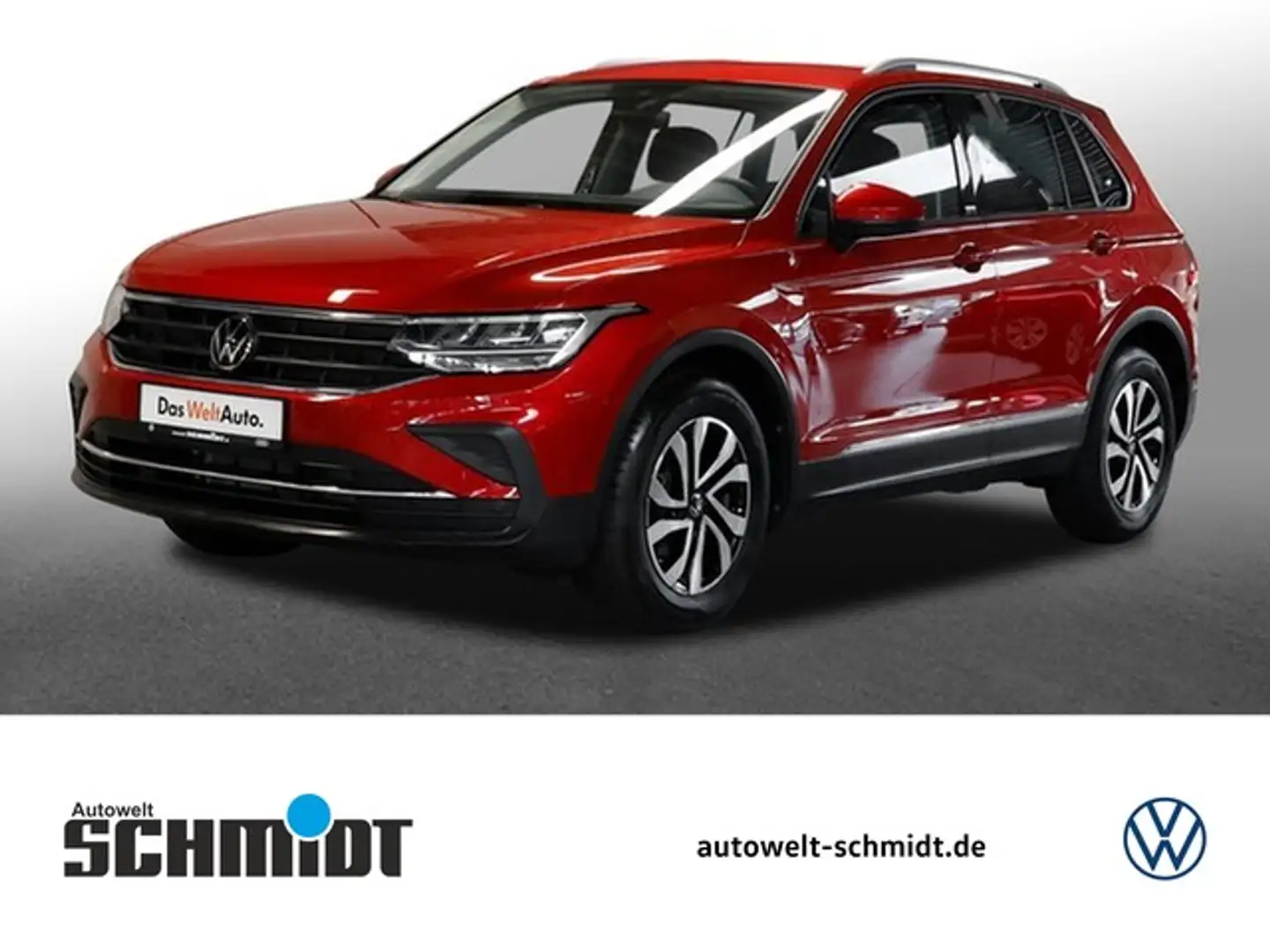 Volkswagen Tiguan 1.5TSi Active NaviMedia ACC LED Sitzheiz. Parkp... Rouge - 1