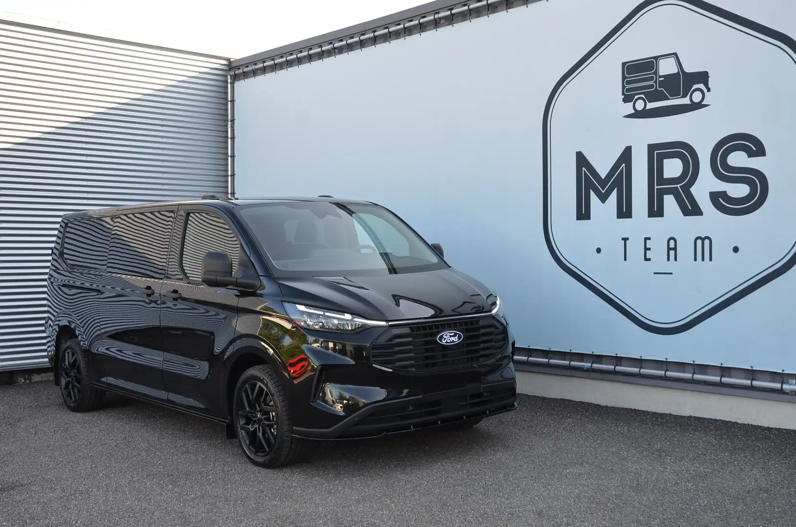 Ford Transit Custom - L2- Dubbelcabine- Camera- Nieuw- 37990+BTW Noir - 1