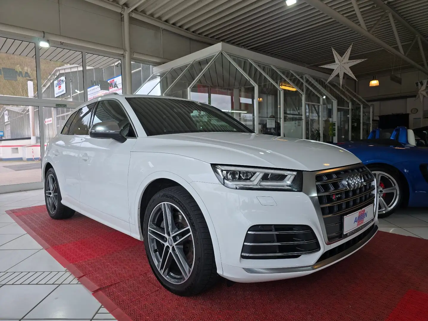 Audi SQ5 3.0 TDI quattro+Audi ATM 67 TKM+B&O+AHK+LED Weiß - 1