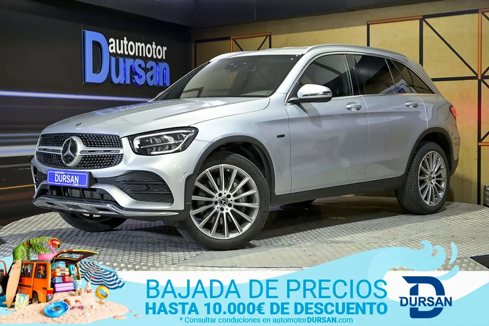 Mercedes-Benz GLC 300 e 4MATIC Grijs - 1